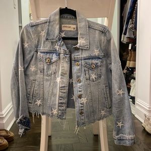 Pistola Embroidered Denim Jacket